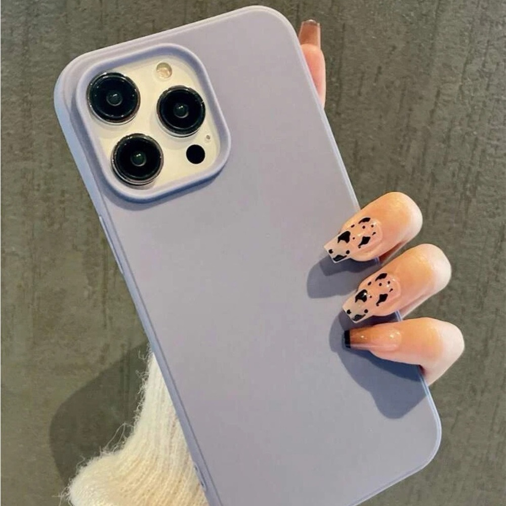 ⚠️Clearance iPhone 13/Pro/Pro Max Solid Lilac Purple Phone Case